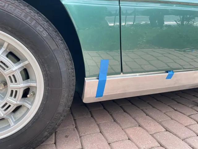 Hliníkové podběhy – Maserati Merak – foto 3