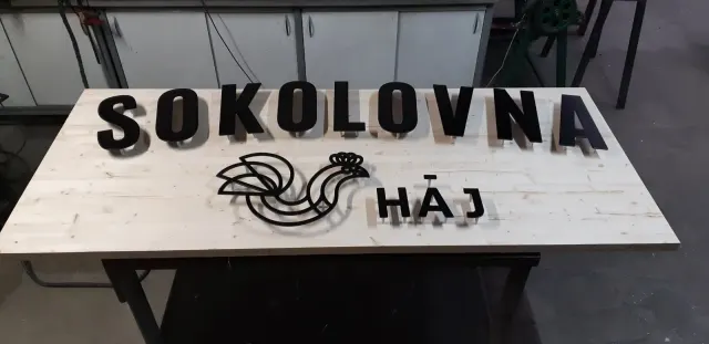 Sokolovna haj reklama