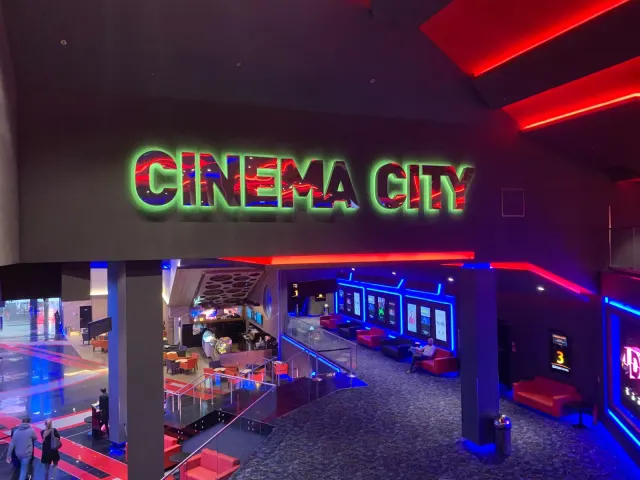 Světelná reklama Cinema City 4DX – Chodov